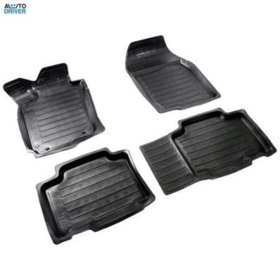 Коврики салона Toyota RAV4 2006-2013 г. (из 4-х) резиновые Автодрайвер