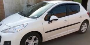 Дефлекторы окон (ветровики) Peugeot 207 Hb 5d 2006"EuroStandard" (Пежо 207) Кобра Тюнинг