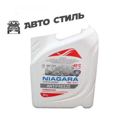 Антифриз "Niagara" G12+ (красный) 10 кг